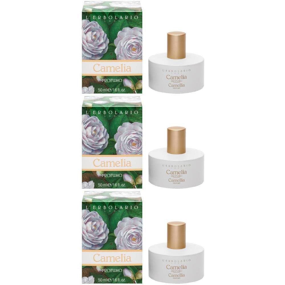 L`Erbolario Profumo Camelia 3x50 ml Soluzione