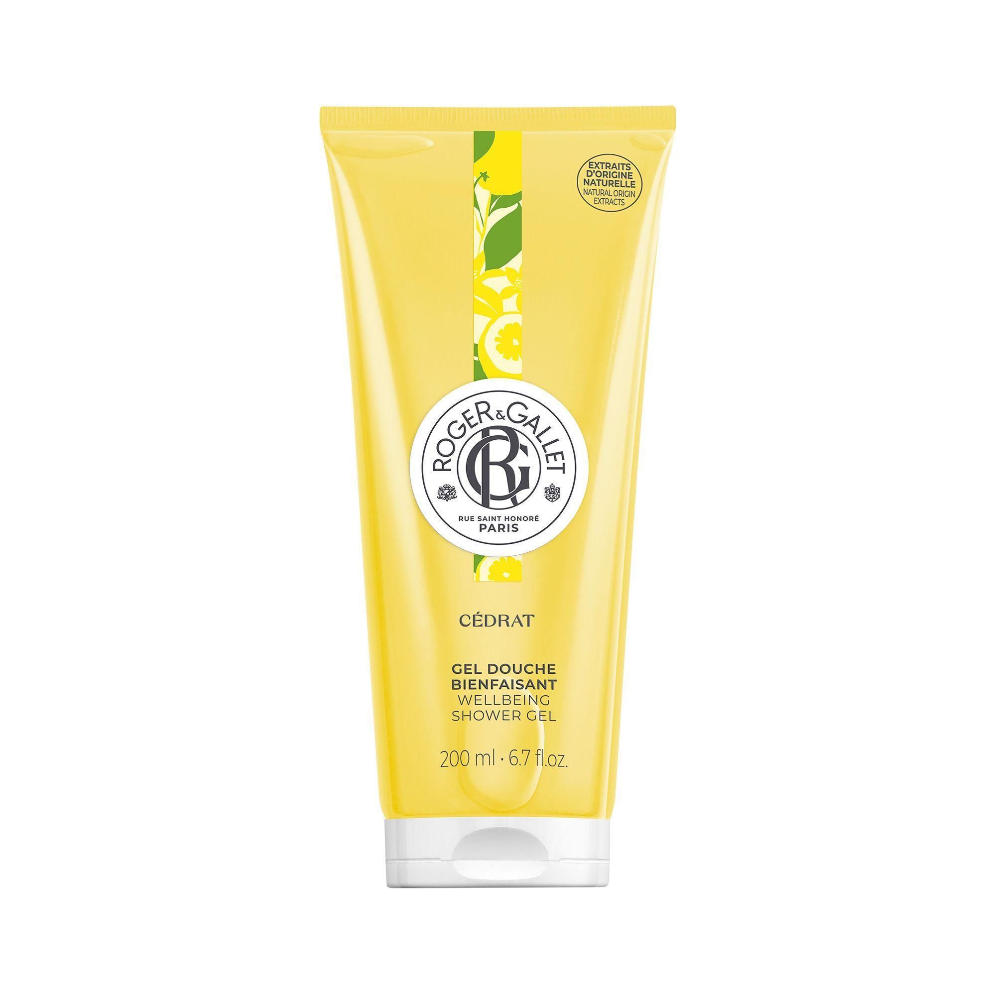 ROGER&GALLET Cedrat - Gel Doccia Di Benessere 4x200 ml