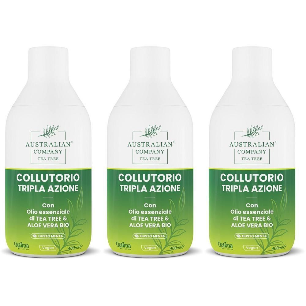 Australian Company Collutorio Tripla Azione 3x400 ml