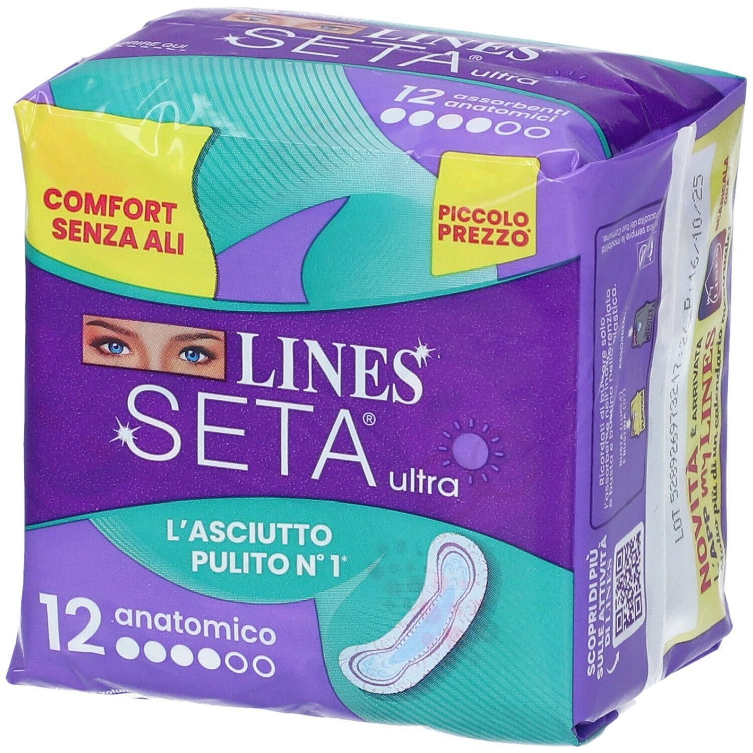 LINES Seta Ultra Anatomico 4x12 St