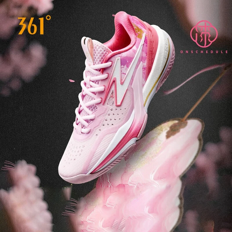 361 Degrees BIG3 6.0 Herren-Basketball-Sportschuhe, stoßfest, langlebig, verschleißfest, agile Outdoor-Indoor-Sneaker 672531110