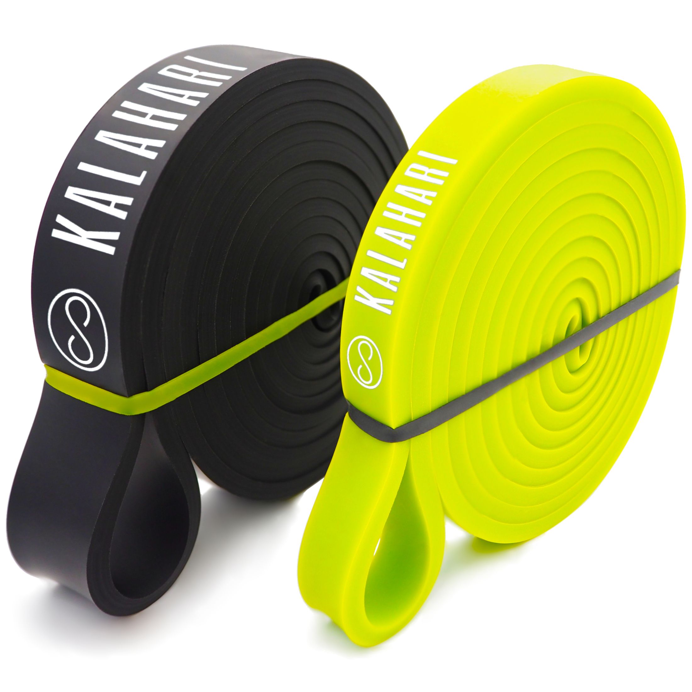 KALAHARI Bande Elastiche Set + eBook esercizi, Elastici fitness per al