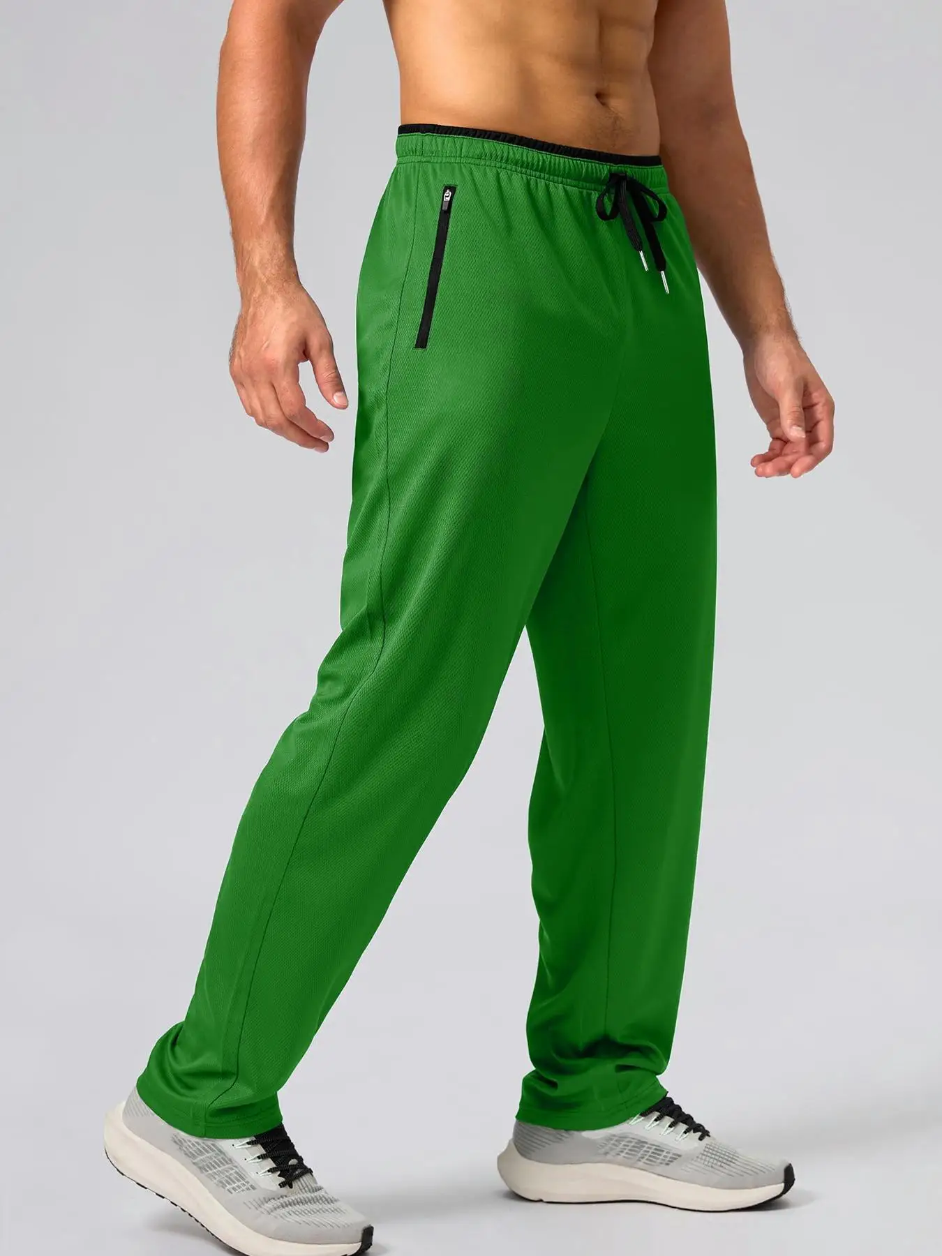 Men's Elastic Joggers Fitness Running Sweatpants Gym Training Workout Athletic Trousers Sportswear Tracksuit Jogging Sport Pants