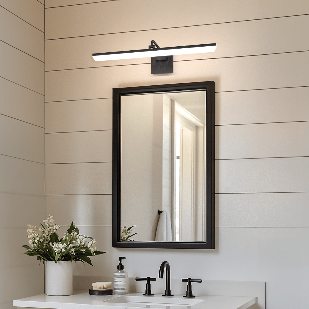 Zena | Bathroom Light | Matte Black / Warm White (3000k) | MOD LIGHTING