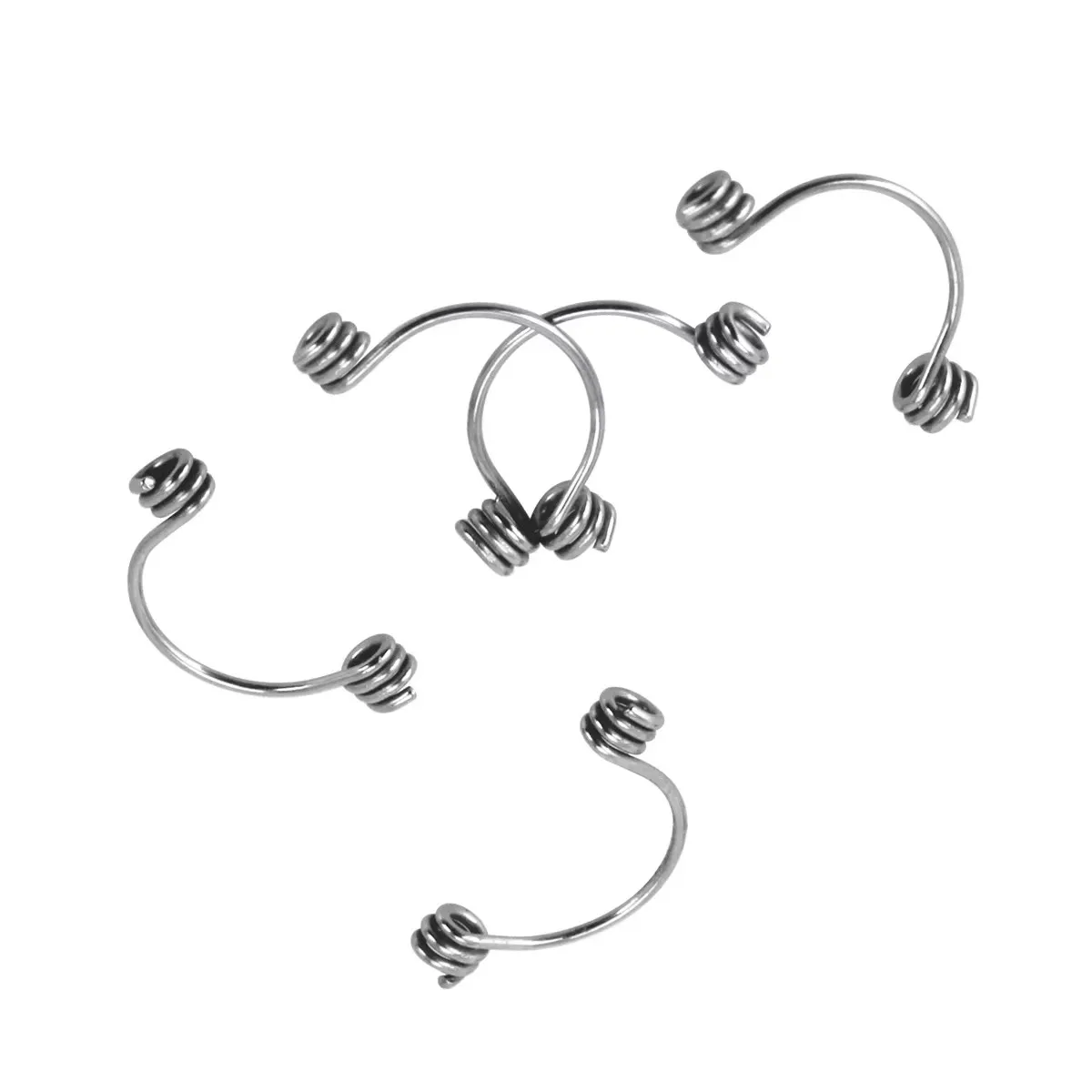 10 Teile/paket Dental Drehmomentfedern Kieferorthopädische Vordere Zähne Drehmomentfedern Rechteckige Große/Kleine/Mitte Edelstahlfeder