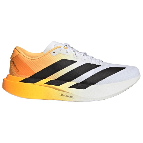 adidas - Adizero Evo SL Woven - Runningschuhe UK 11,5 | EU 46,5 weiß/ lucid tangerine