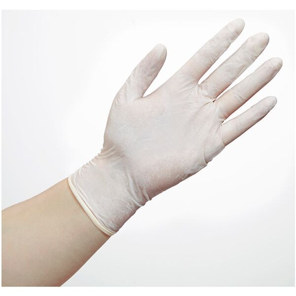 Papstar 100 Einmalhandschuhe »white grip« Größe M