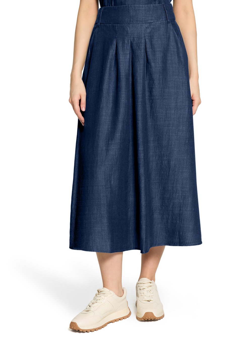 Cartoon Midirock Damen denim, 42