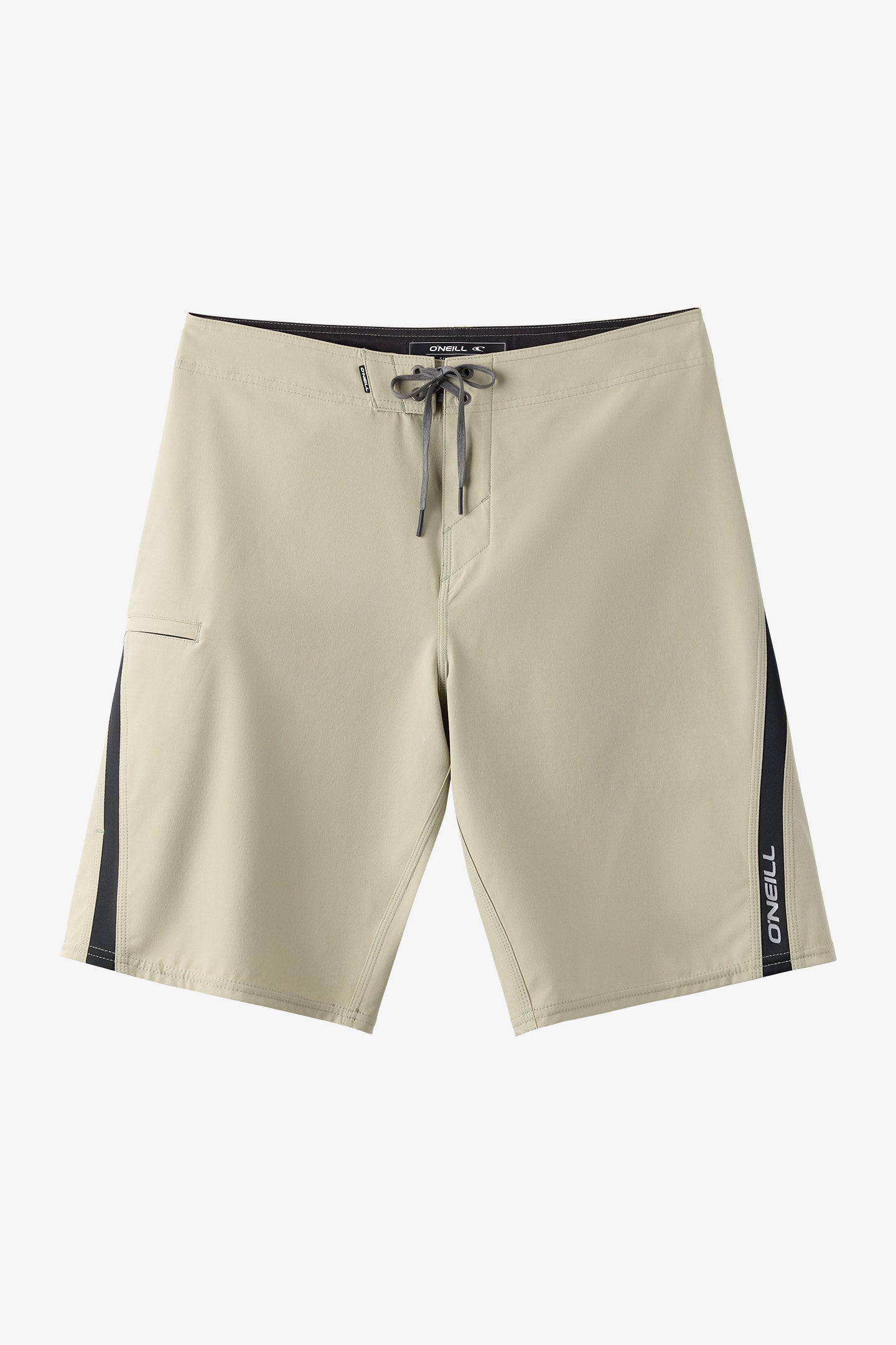 O'Neill Men's Superfreak Solid 21"" Board Shorts in Seagrass, Size 28, Elastane/Nylon/Polyester