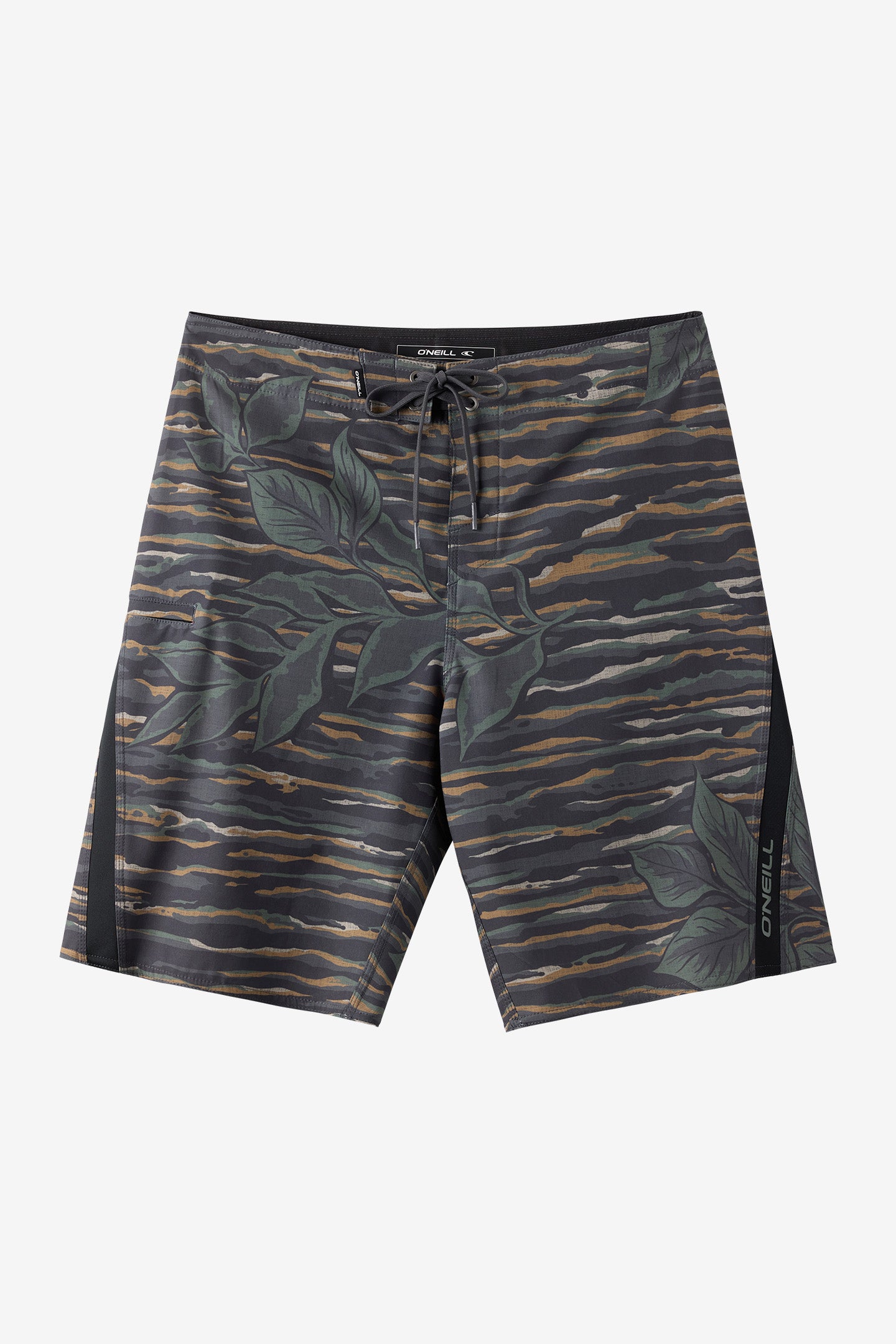 O'Neill Men's Superfreak 20"" Board Shorts in Camo, Size 32, Elastane/Polyester