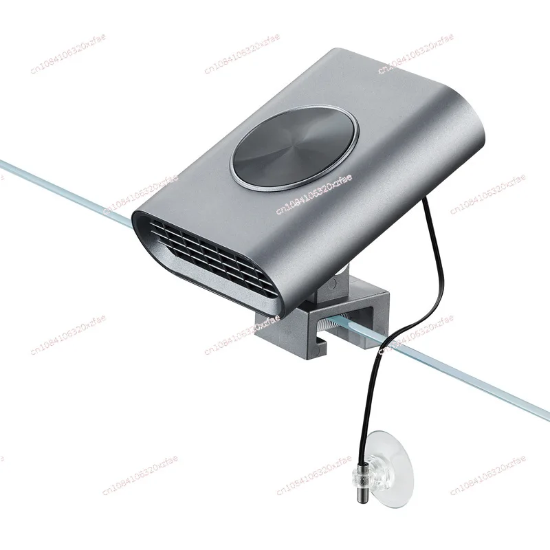 Aquarium-Kühlventilator F2 mit intelligenter Smartphone-Steuerung, geräuscharm, frequenzgesteuert, mehrstufig einstellbarer Kühler Image