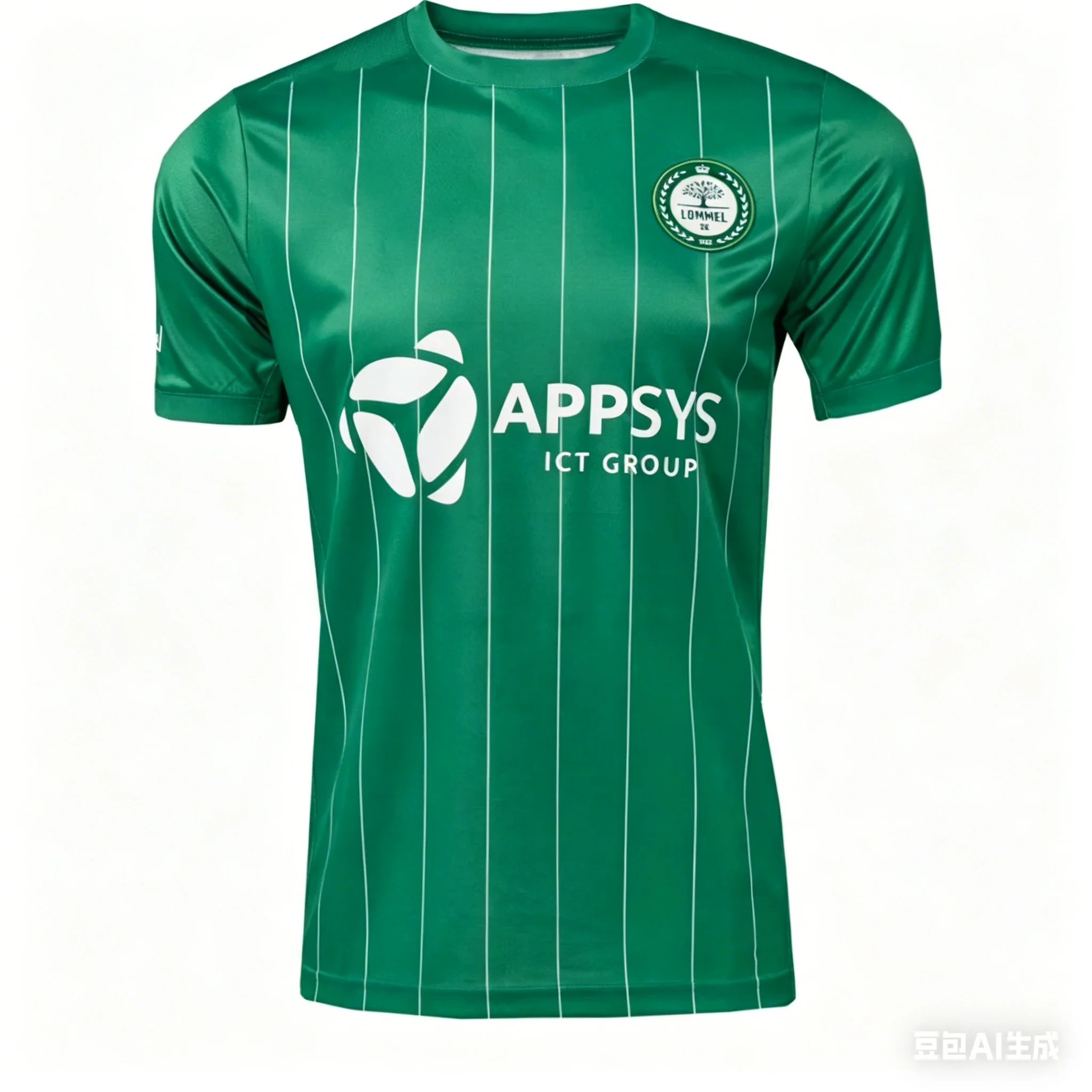 Maillot de football domicile Lommel 25-26, ensemble d'entraînement, impression 3D, t-shirt sport d'été pour homme, vêtements pour enfant, tee-shirt Y2K femme