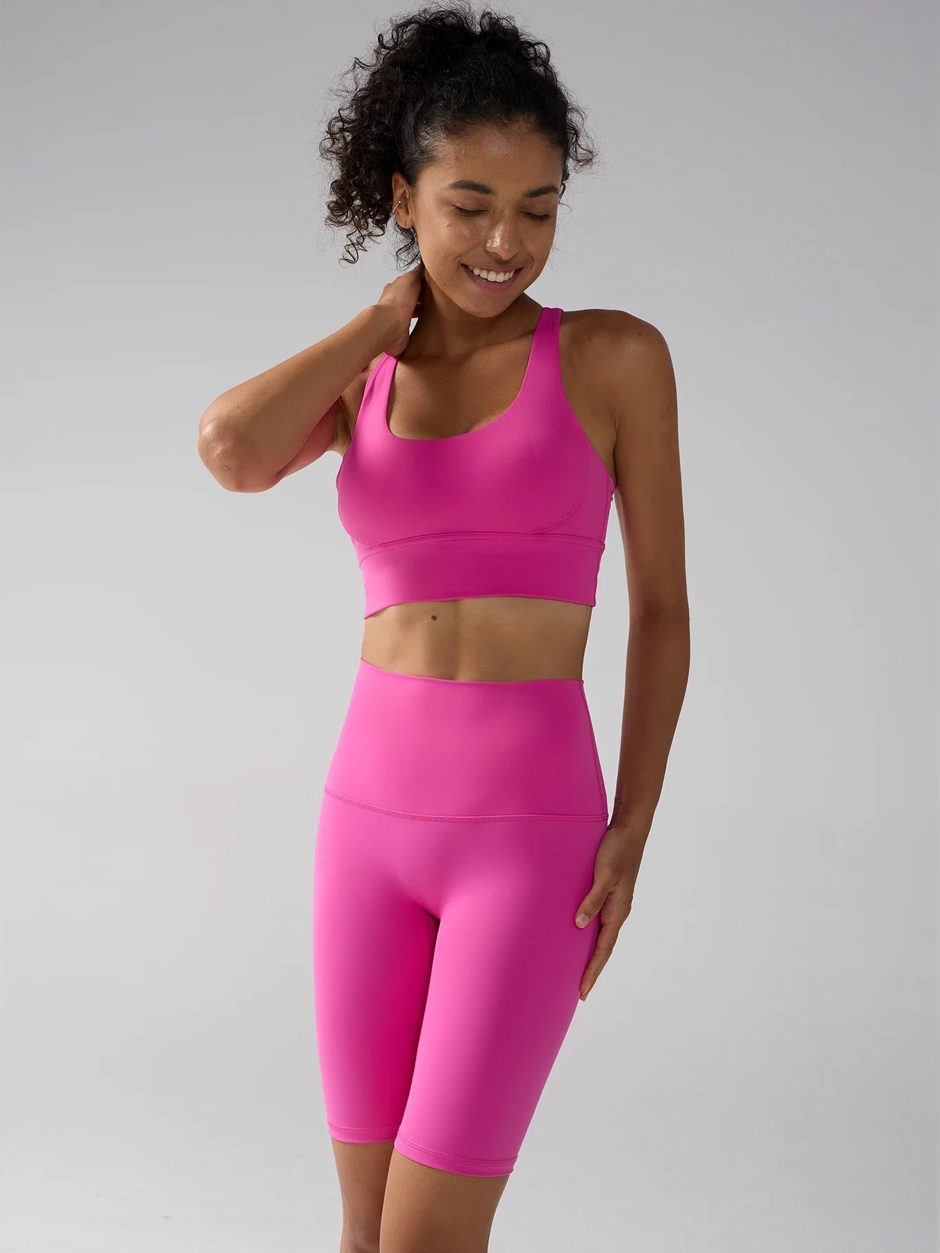 Ensemble de sport 2 pièces pour femme : Soutien-gorge de sport et Legging pour Yoga, Pilates, Fitness et Entraînement en salle de sport