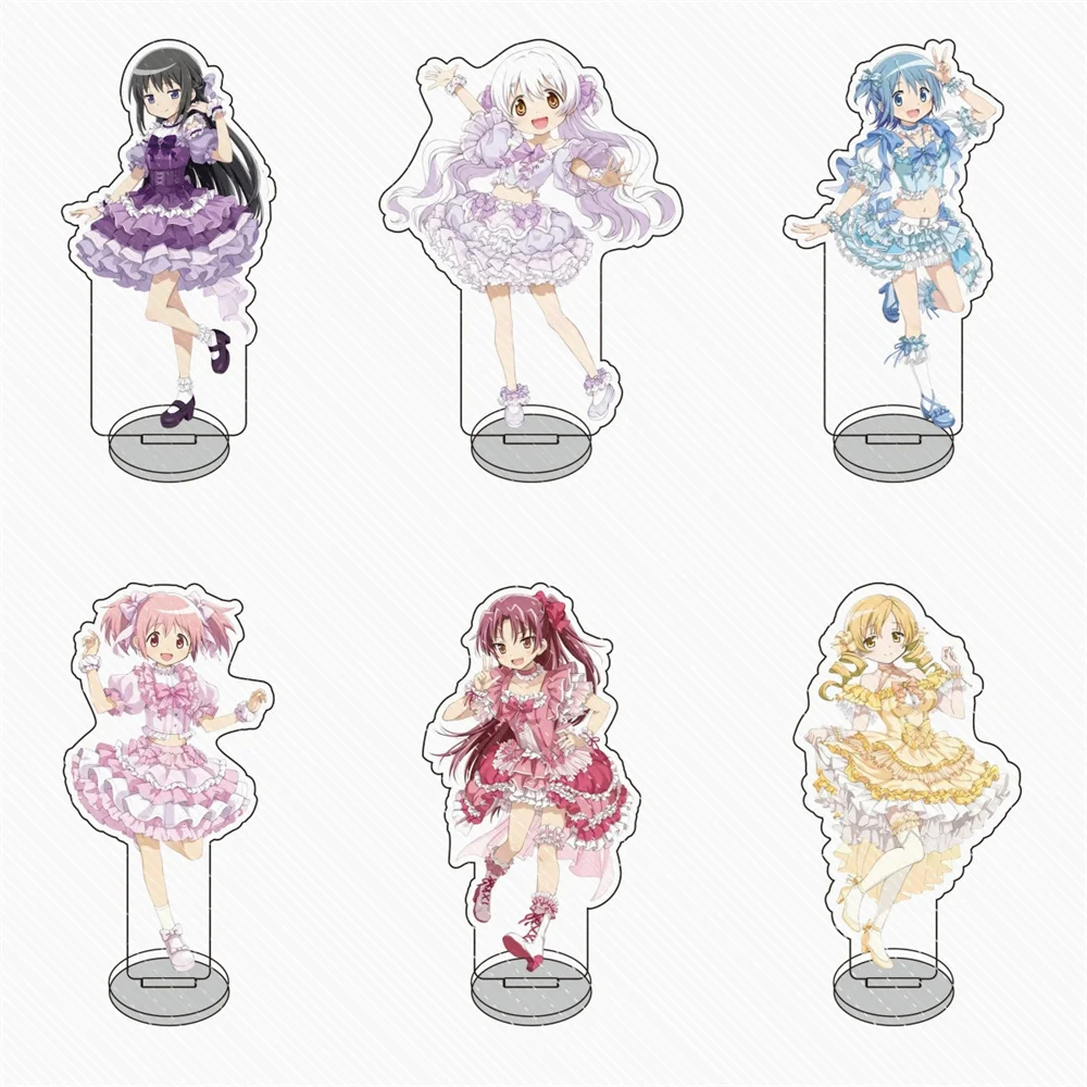 15CM HOT Anime Puella Magi Madoka Magica Acryl Stand Modell Cosplay Charaktere Ornament Zubehör Waren Sammlung Geschenke Image