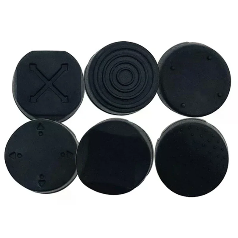 6-Pack Silicon Thumb Grip Caps for PS Vita 1000/2000 - Non-Slip Joystick Cover, Sweat-Resistant & Enhanced Grip