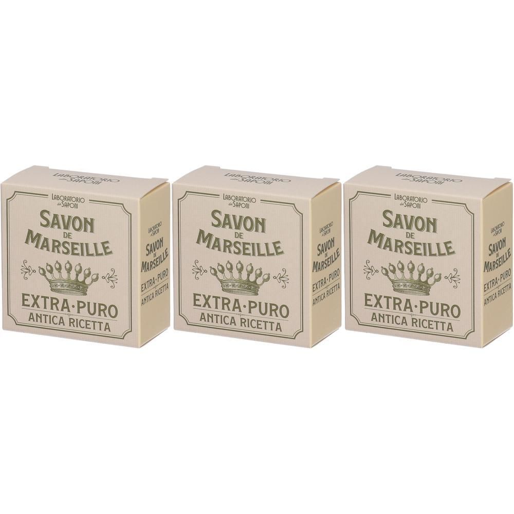 Laboratorio dei Saponi Sapone di Marsiglia Classico 3x100 g