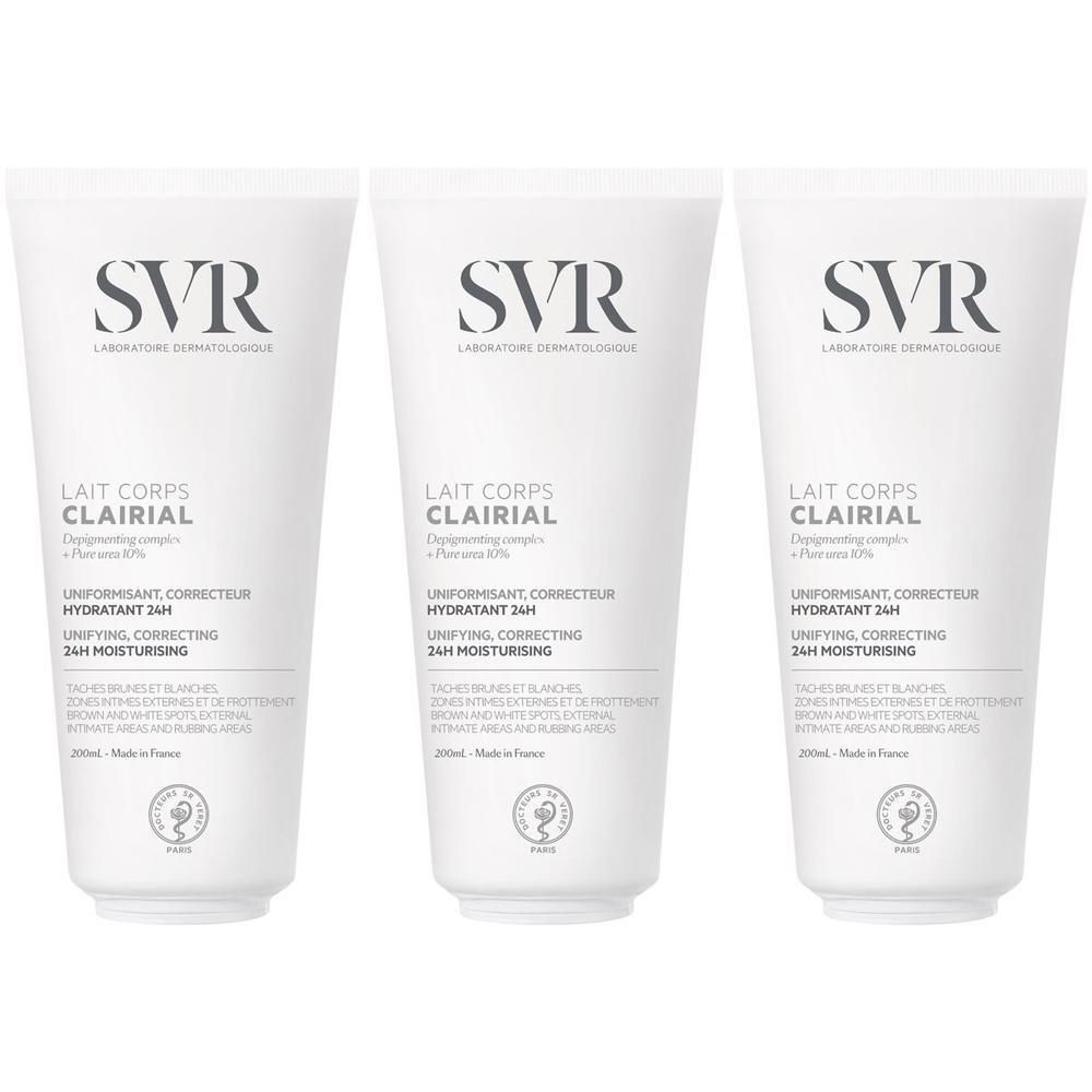 SVR Clairial Latte Corpo 3x200 ml