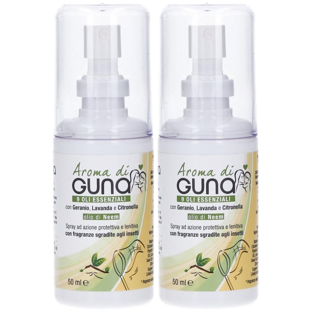 Aroma di Guna Spray con 9 Oli Essenziali 2x50 ml