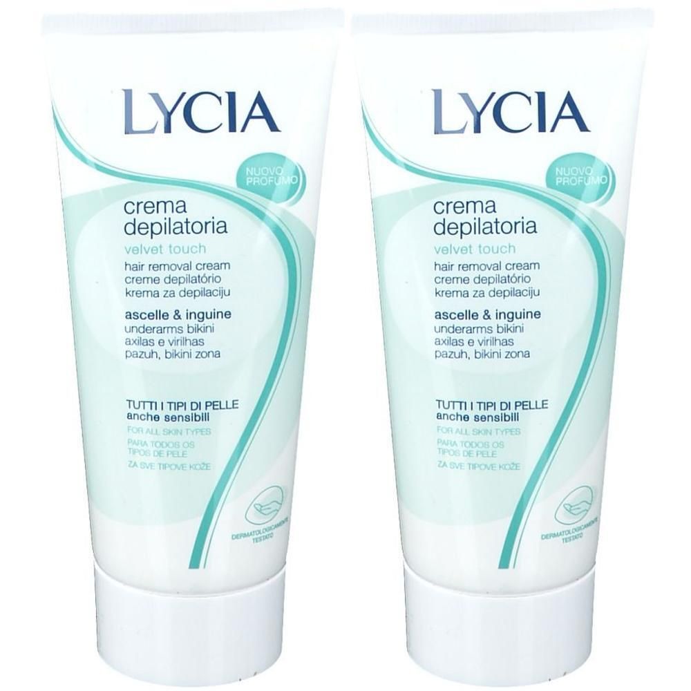 Lycia Perfect Touch Crema Depilatoria Ascelle & Inguine 2x100 ml