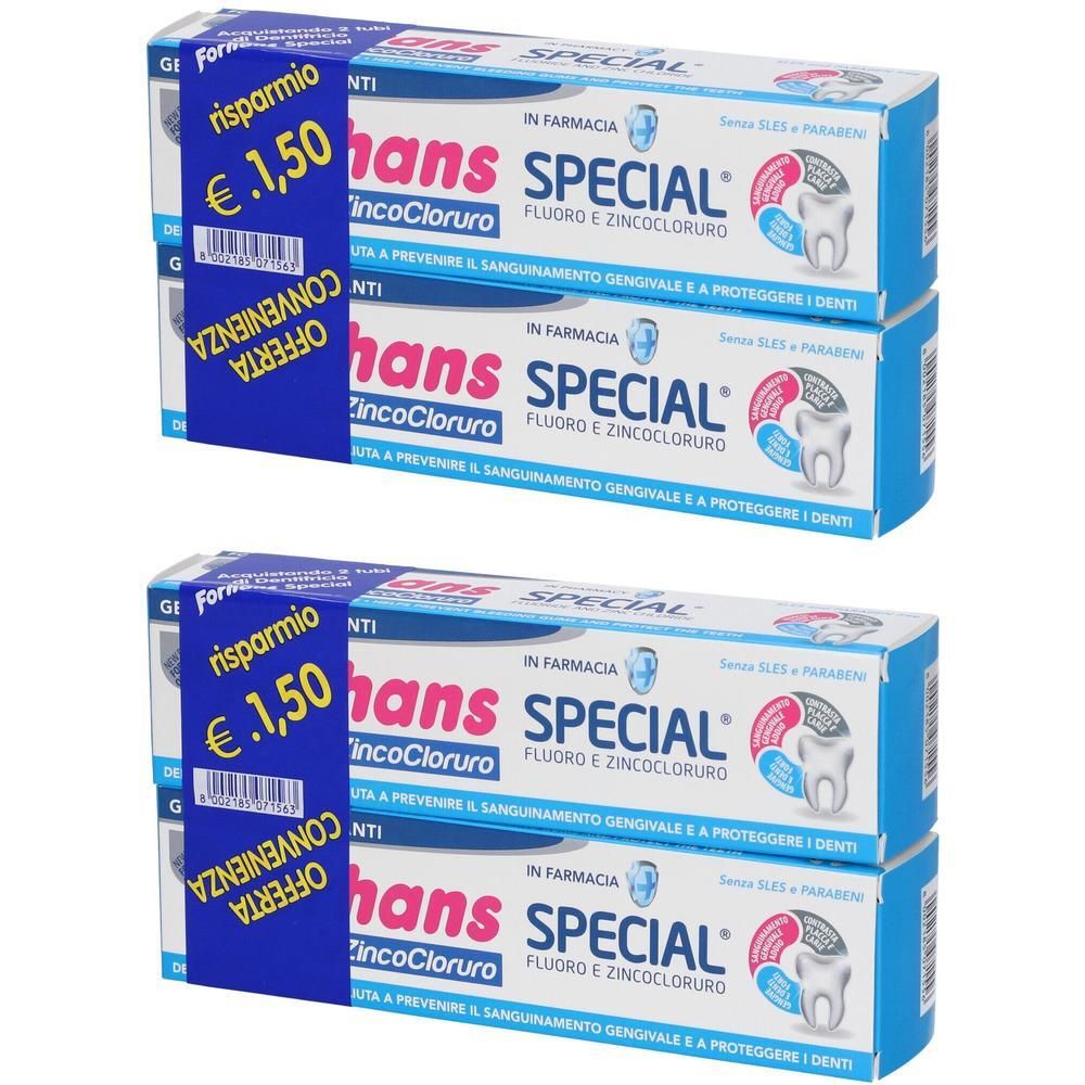 Dentifricio Forhans Special® 2x2x75 ml
