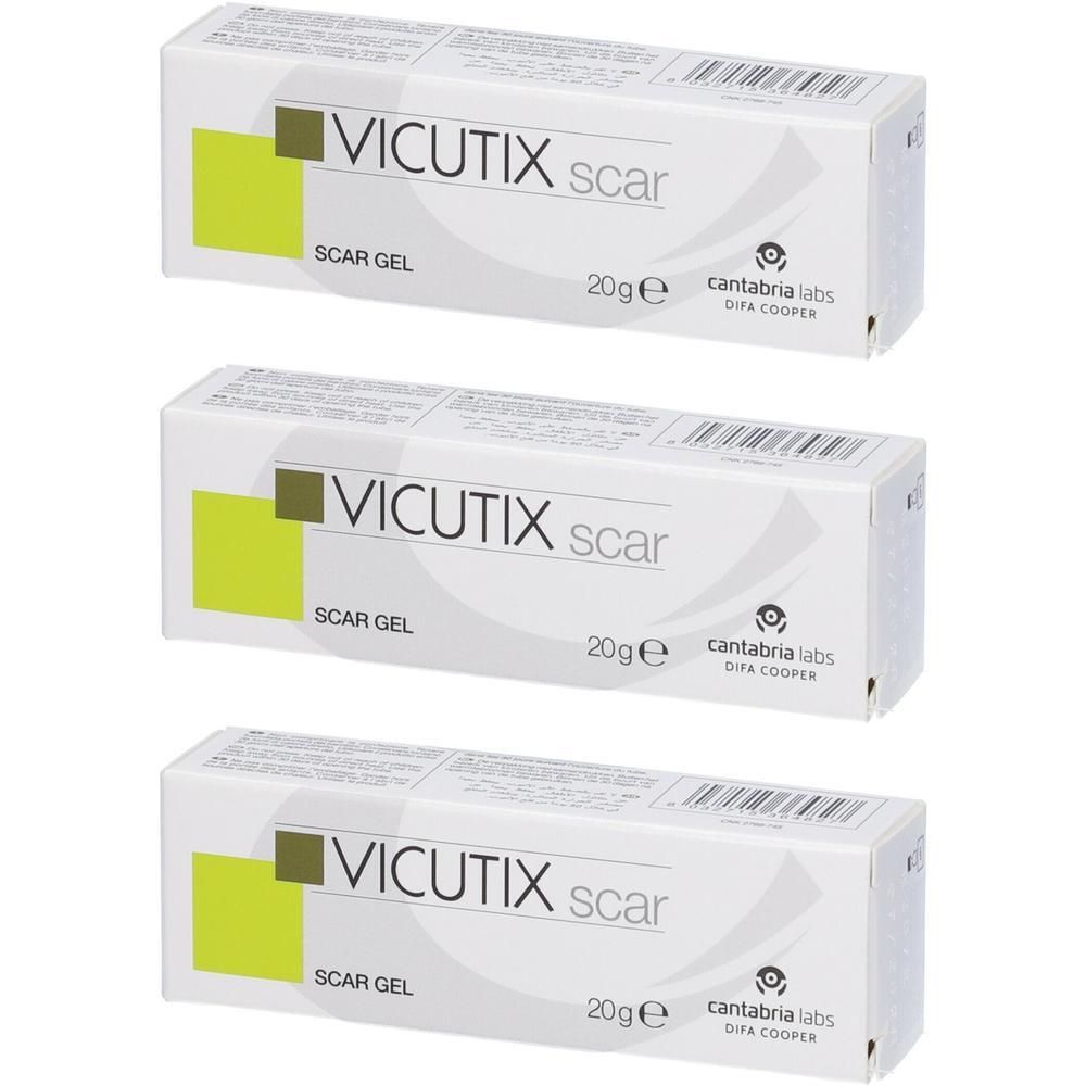 Cantabria Labs Vicutix Scar Gel 3x20 g