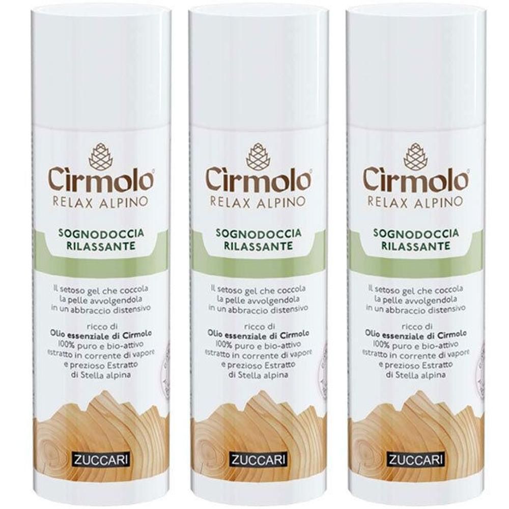 Cirmolo Relax Alpino-Sognodoccia Rilassante 3x200 ml