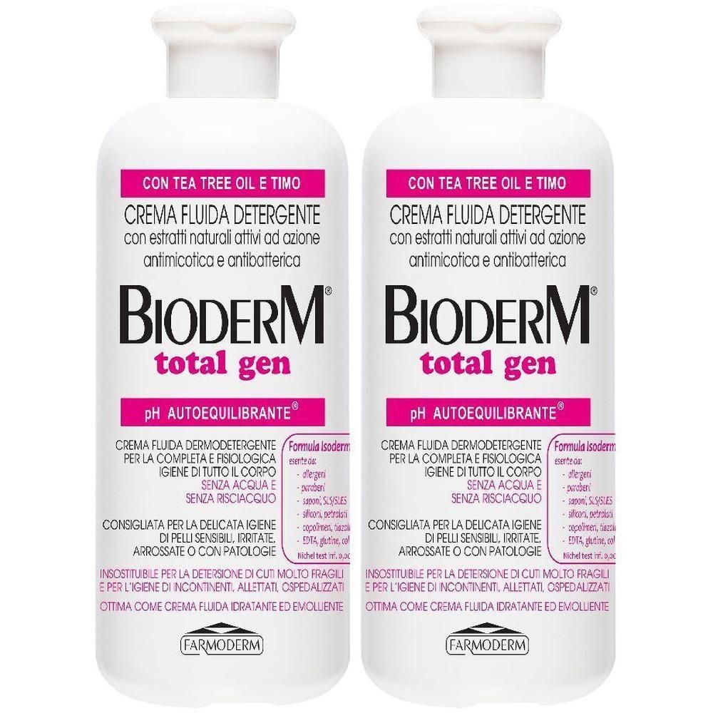Bioderm Total Gen Ph Autoequilibrante 500 Ml 2x500 ml Additivo per il