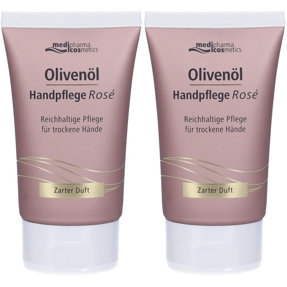 Medipharma Olivenol Crema Mani Rosé 2x50 ml