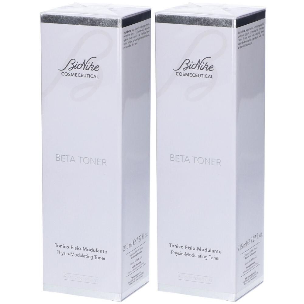 BioNike Beta Toner Tonico Fisico-Modulante 2x215 ml Soluzione