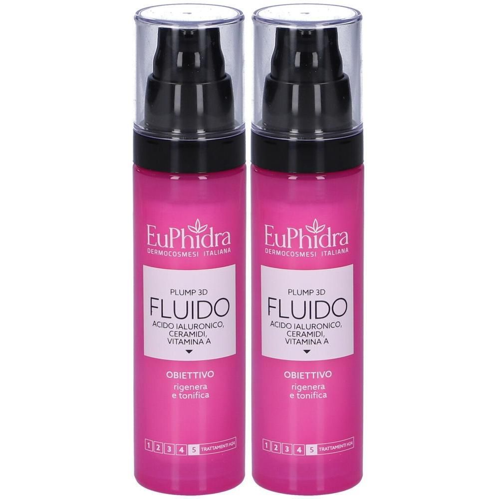 Euphidra Plump 3d Fluido Acido Ialuronico 50 Ml 2x50 ml