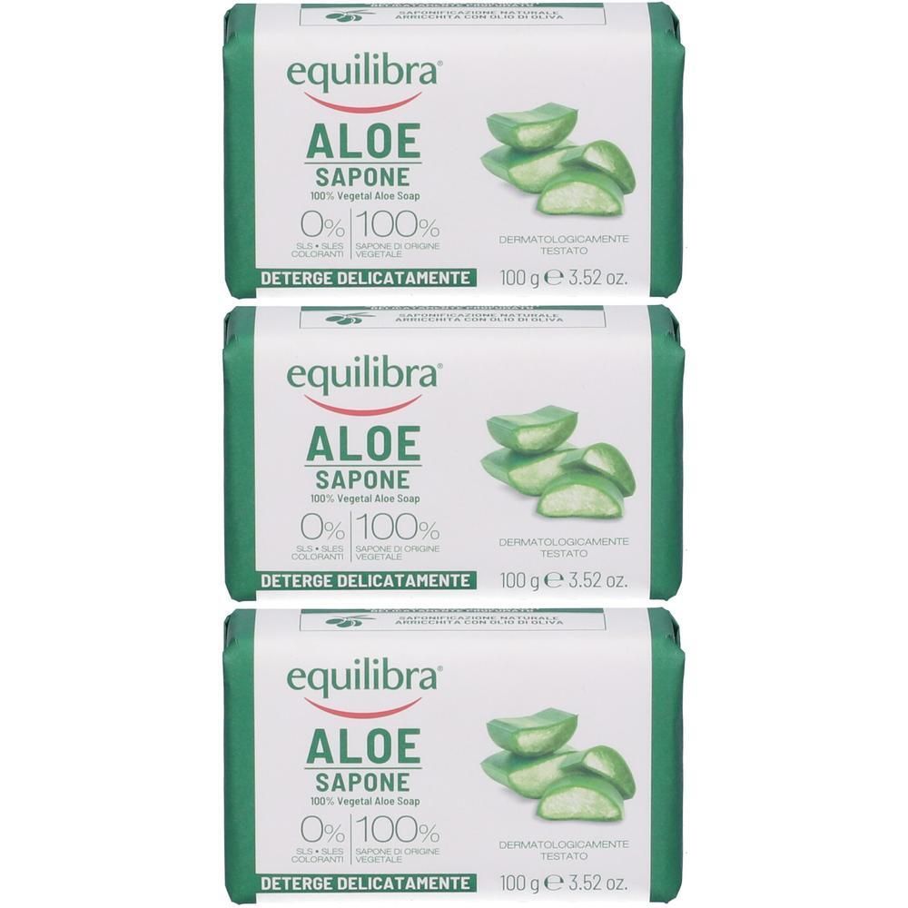 Equilibra® Aloe Sapone 100% Vegetale - Risparmia il 10% con codice: eq