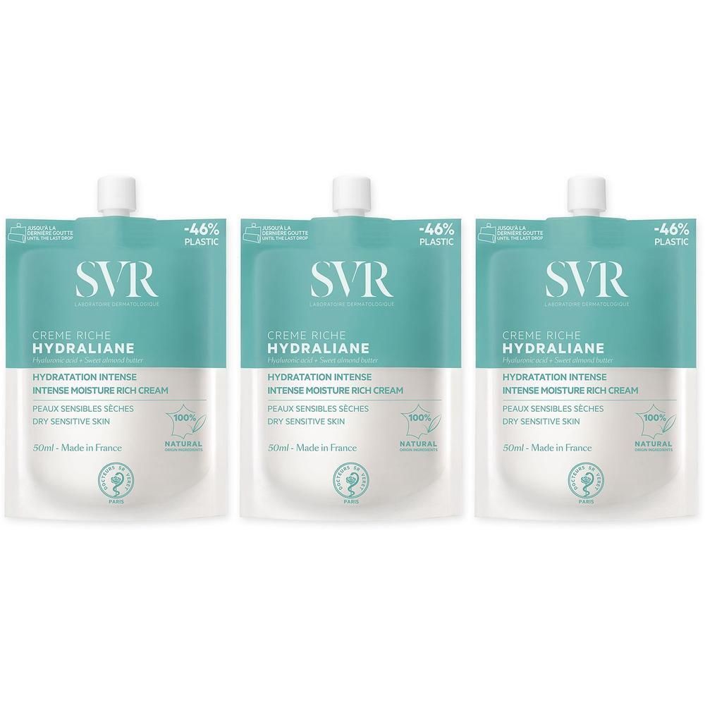 SVR Hydraliane Intense Moisture Cream 3x50 ml