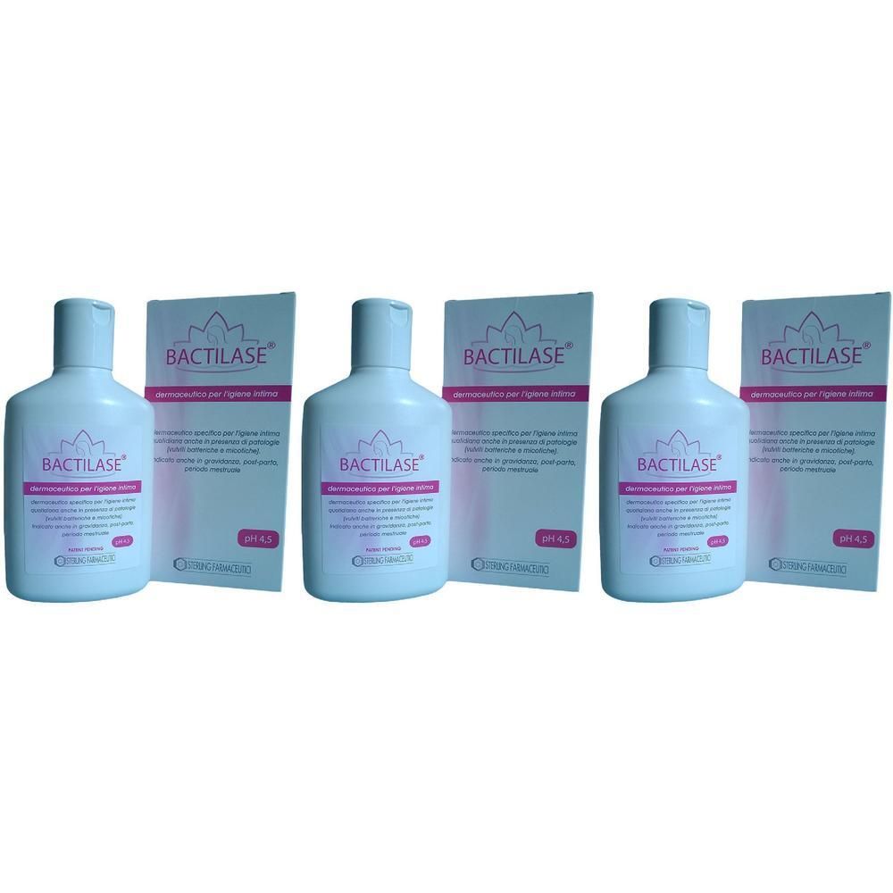 Bactilase Detergente Intimo 250 Ml 3x250 ml Emulsione