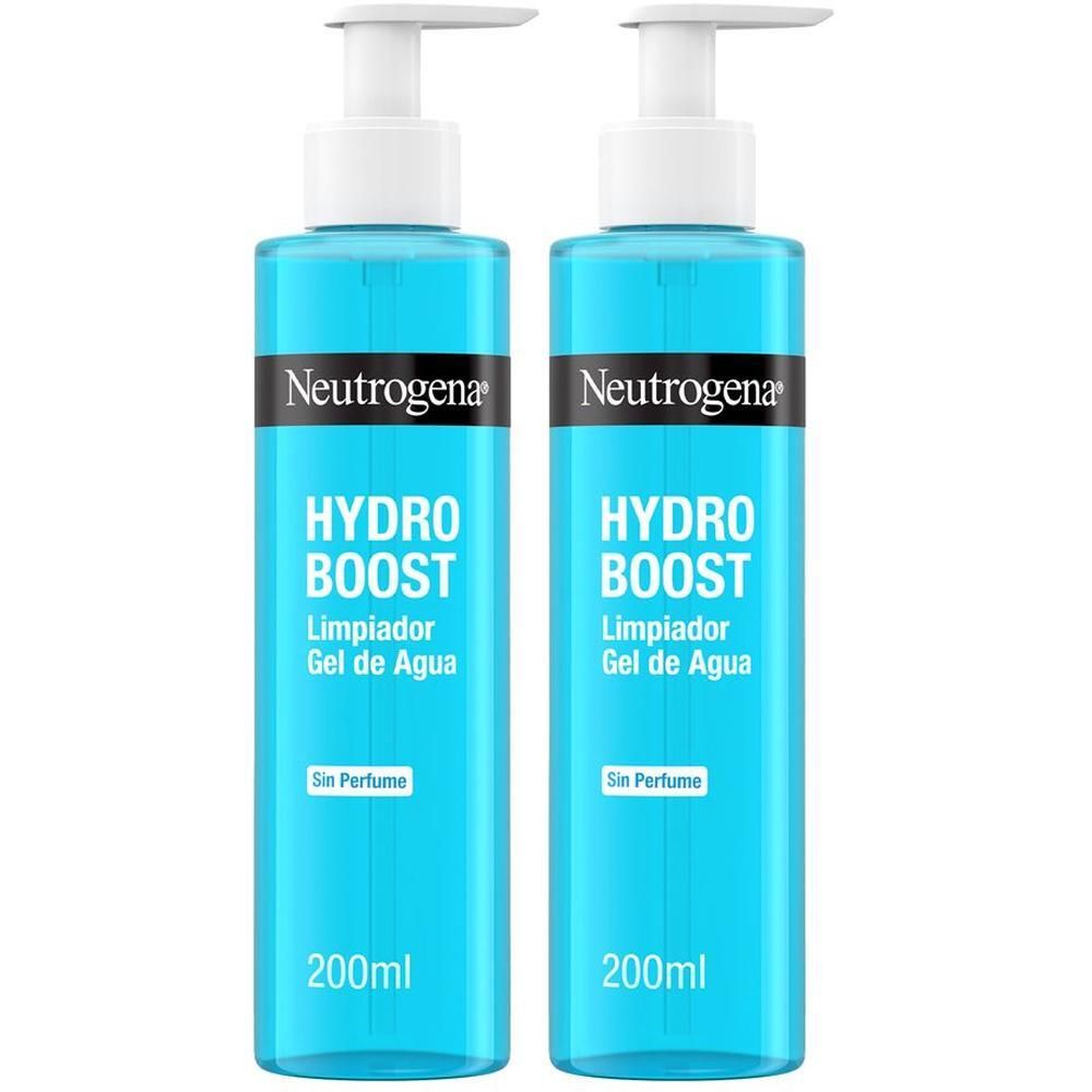 Neutrogena Hydro Boost Acqua Gel Detergente Senza Profumo 200 ml, schi