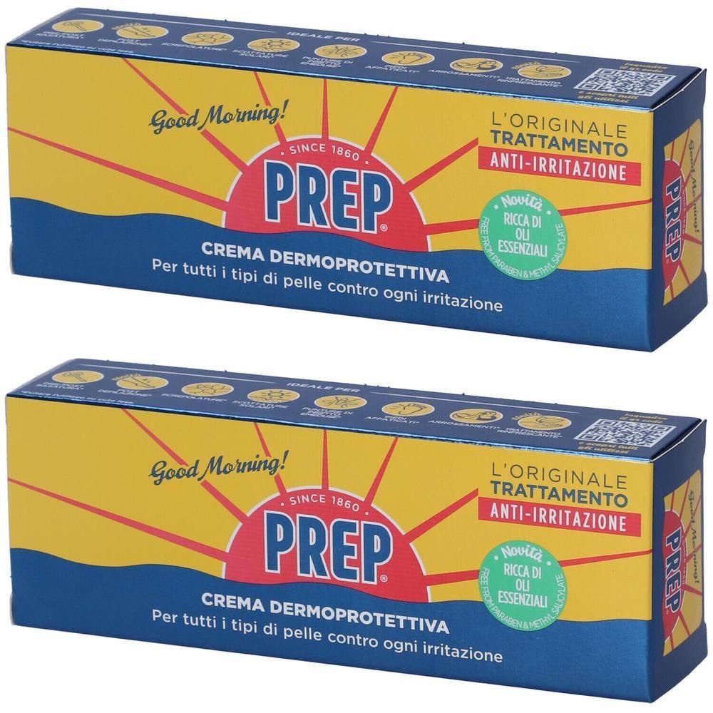 Prep Crema Dermoprotettiva Anti-Irritazione 2x75 ml