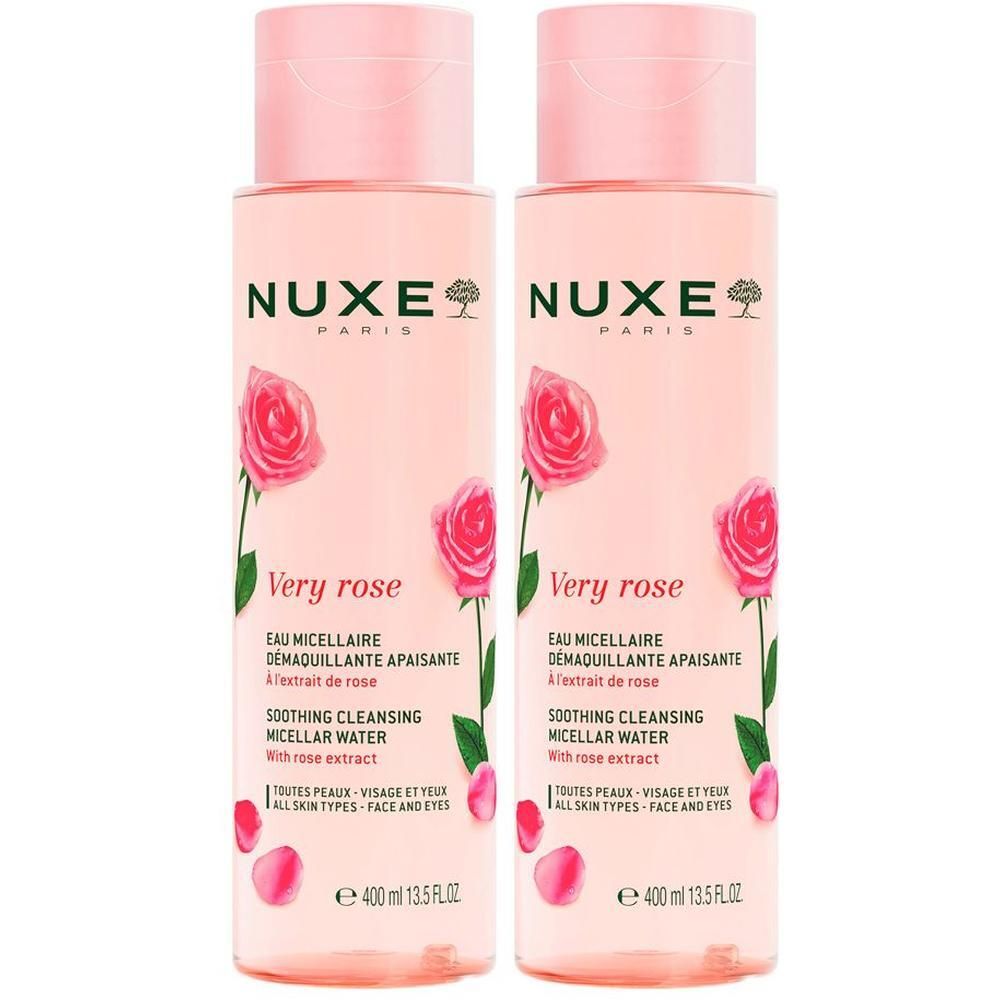 Nuxe Very Rose Acqua Micellare Lenitiva 2x400 ml