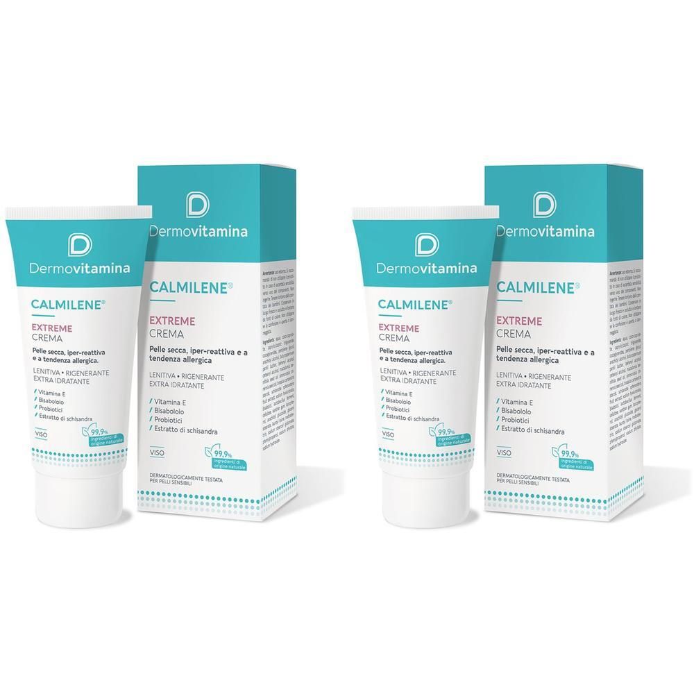 Dermovitamina Calmilene® Extreme Crema Viso 2x50 ml