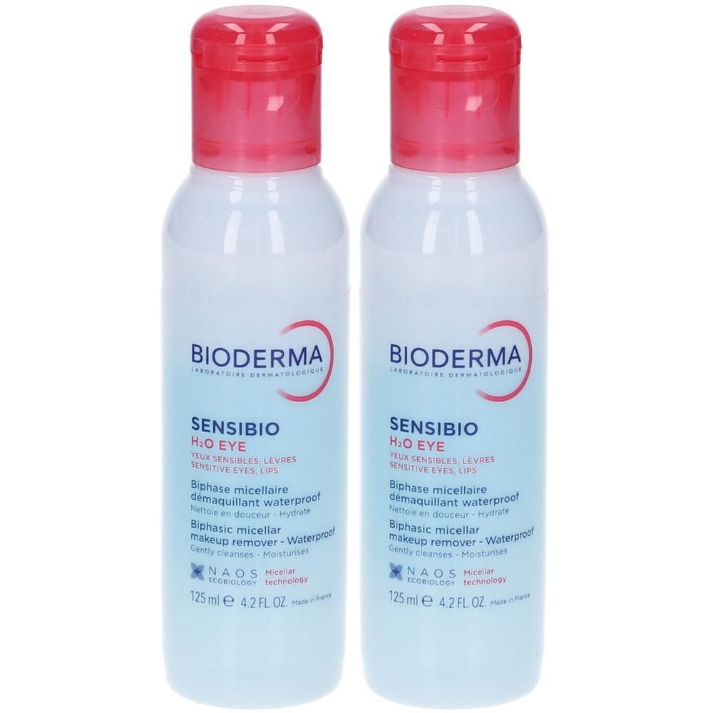 BIODERMA Sensibio H2O Eye struccante occhi waterproof 2x125 ml