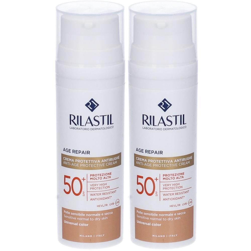 RILASTIL® Sun Spf50+ Age Repair Color 2x50 ml