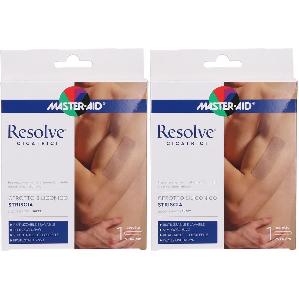 Resolve Skin Cicatrici Protezione Adesiva SPF50+ 2x1 St