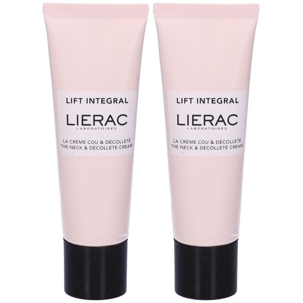Lierac Laboratoires Lift Integral La Crema Collo e Décolleté 2x50 ml