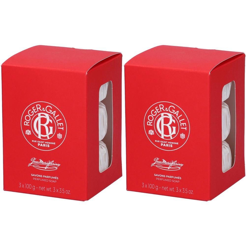 ROGER&GALLET Jean Marie Farina Box Saponette 2x3x100 g