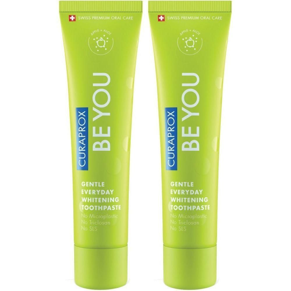 CURAPROX Dentifricio BE YOU 60 ML Mela e Aloe 2x60 ml