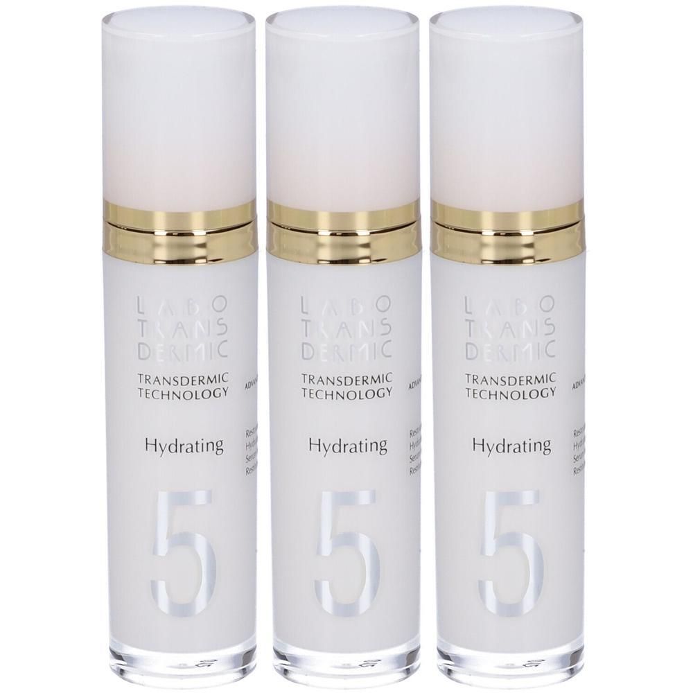 LABO Transdermic 5 Hydrating Serum Siero Idratante Restitutivo 3x30 ml