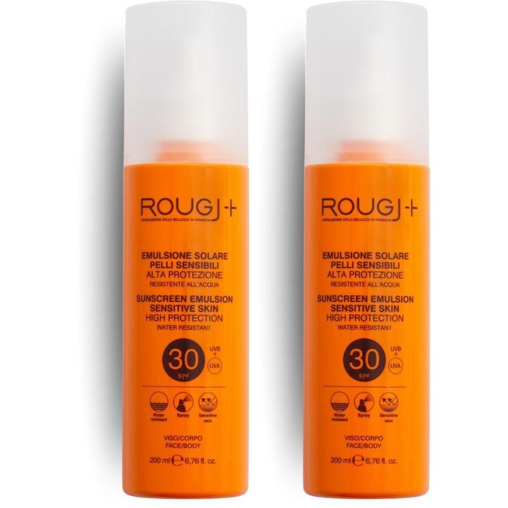 Rougj Protezione Solare SPF30 per pelli sensibili 2x200 ml