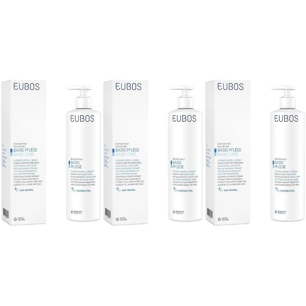 Eubos Detergente Liquido 400 Ml 3x400 ml Sapone liquido