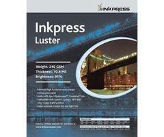 Inkpress Luster, Single Sided Inkjet Paper, 240gsm, 10.4 mil., 13x19 , 50 Sheets