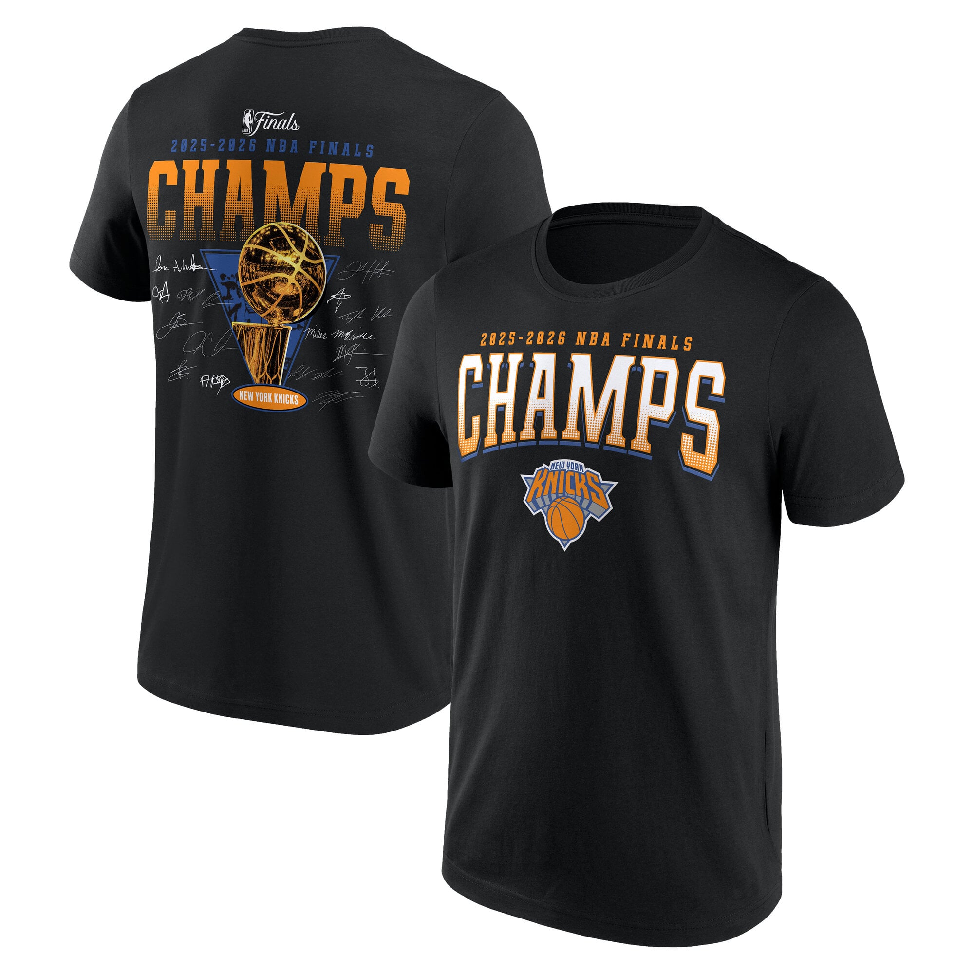 New York Knicks Meisterschafts-T-Shirt 2026 – Herren