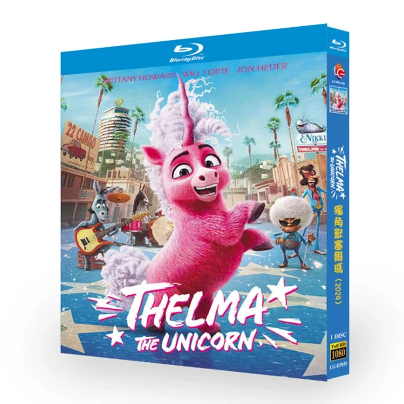 Thelma la Licorne (2024) Blu-ray Disc DVD