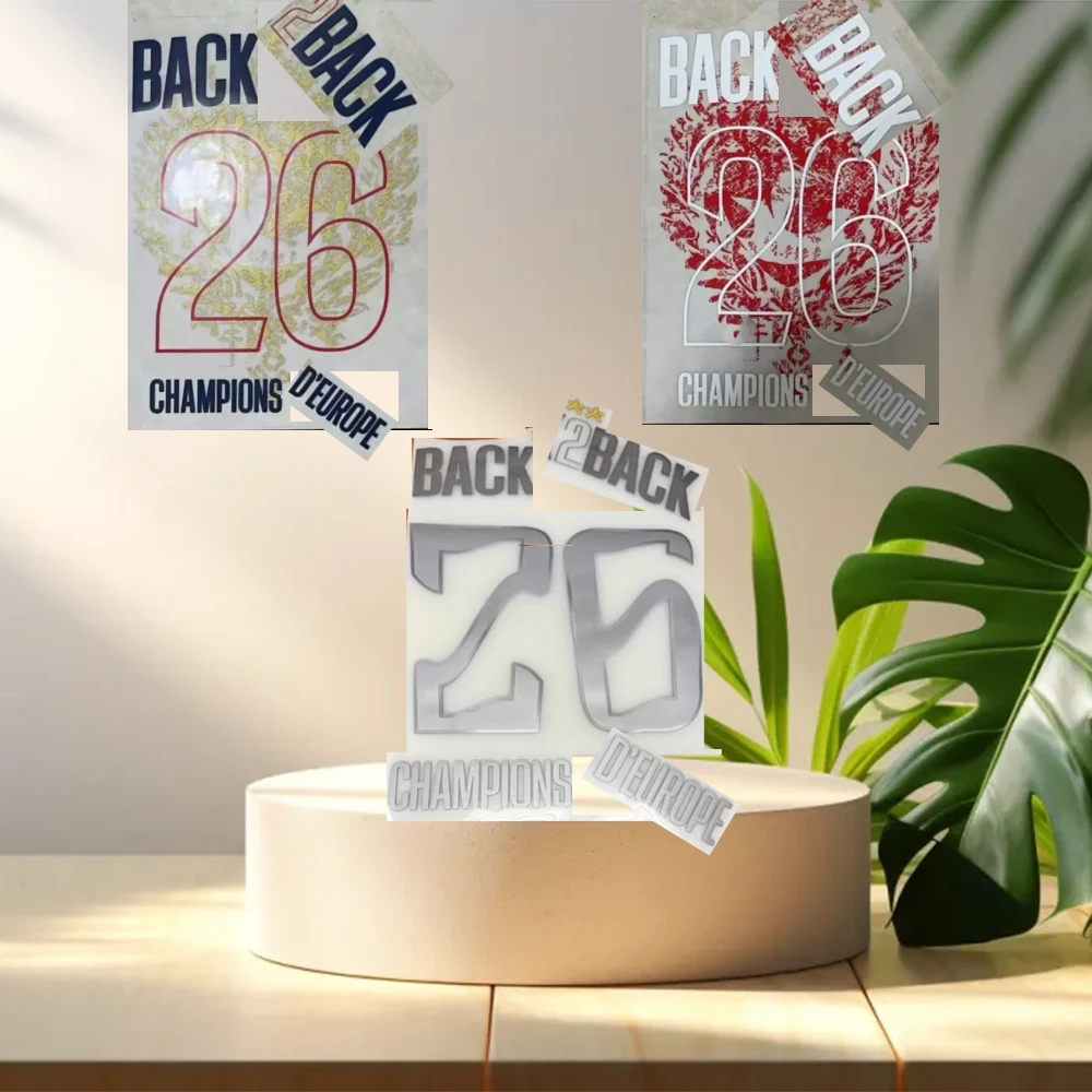 Maillot domicile imprimé Toparis Champions of Europe 2026 de qualité supérieure, avec numéros et noms Back2back, numéro 26